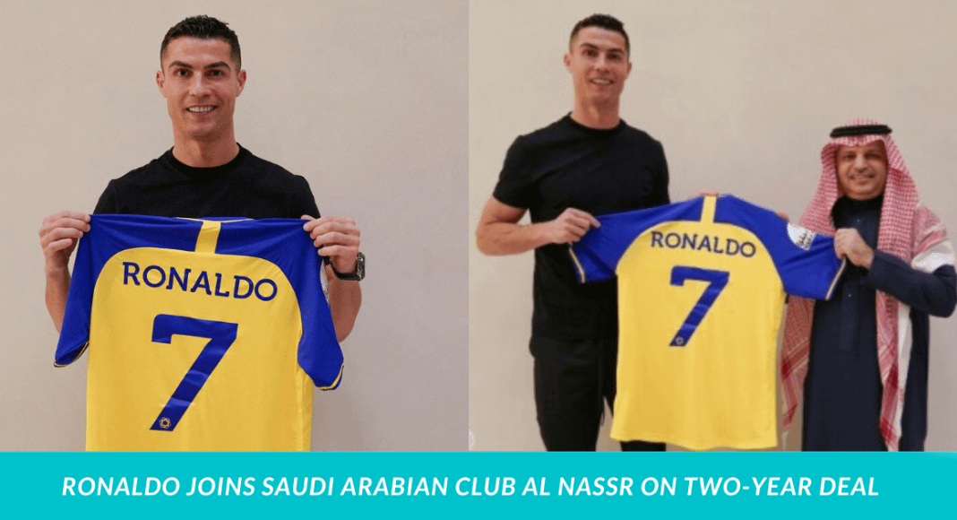 Cristiano Ronaldo joins Saudi Arabian Club Al Nassr on Two-year Deal