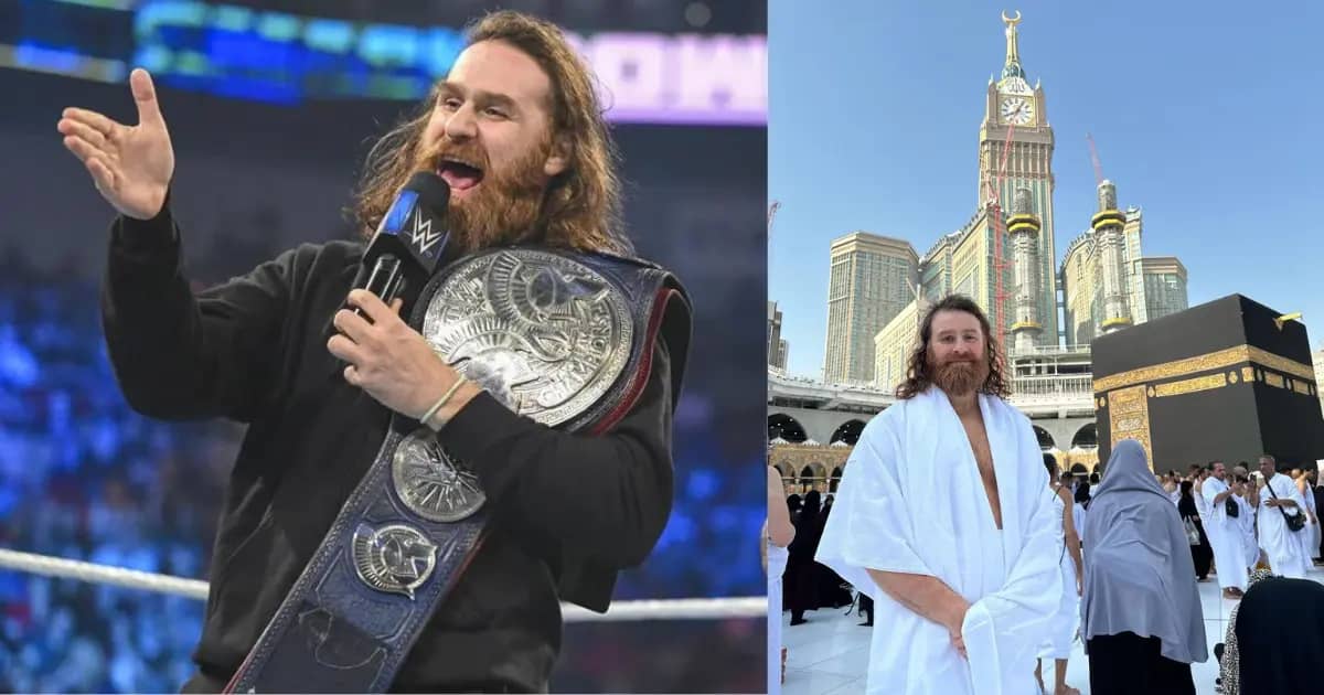 WWE: Muslim Wrestler Sami Zayn Performed Umrah