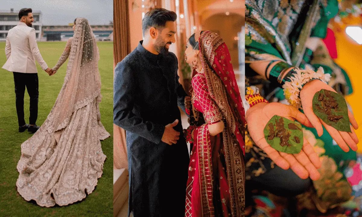Photos of Haris Rauf With his Bride Went Viral Within Minutes