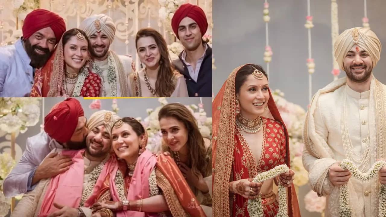 Sunny Deol’s Son Karan Deol Tied the Knot, Photos and Video Viral
